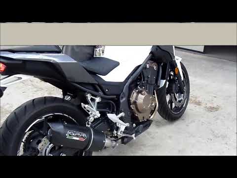 GPR-Exhaust---Albus-Evo4-Slip-on-for-CB-500-X-from-2016-to-2018-dB-Killer-Link-Pipe