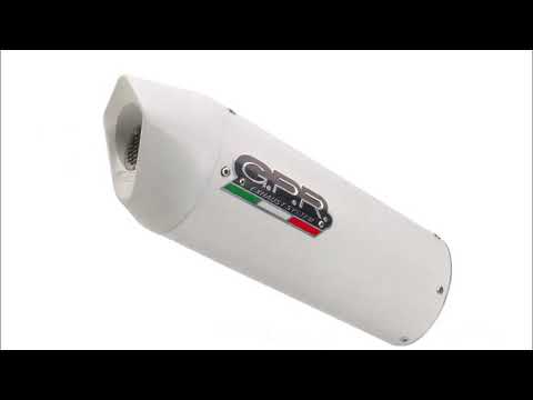 GPR-Exhaust---Satinox-Slip-on-for-Quannon-125-from-2007-to-2016-dB-Killer-Link-Pipe