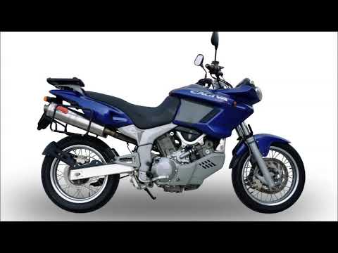 GPR-Exhaust---Furore-Nero-Double-Slip-on-for-GRAN-Canyon-from-1998-to-2000-dB-Killer-Link-Pipes