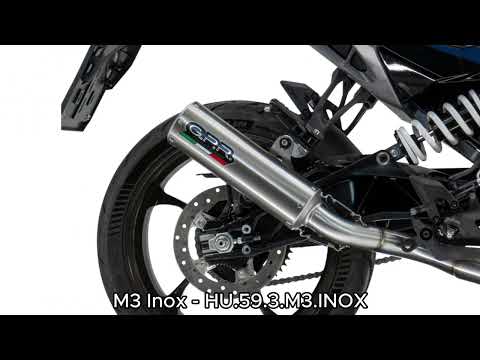 GPR-Exhaust---M3-Black-Titanium-Slip-on-for-Svartpilen-250-from-2024-to-2025-dB-Killer-Link-Pipe