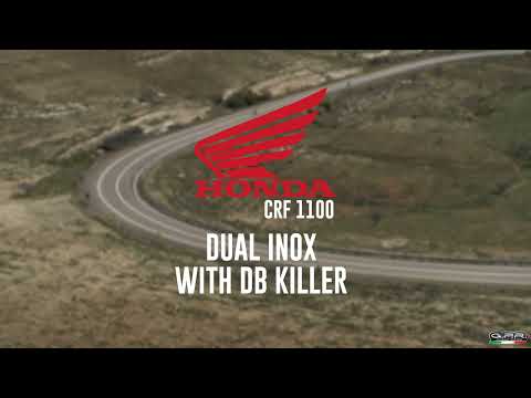 GPR-Exhaust---Hyper-Sonic-Titanium-Slip-on-for-CRF-1100-L-Africa-TWIN-Adventure-Sport-from-2020-to-2025-dB-Killer-Link-Pipe