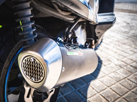GPR-Exhaust---Evo4-Road-RACING-Slip-on-for-SH-350-I.E.-from-2021-to-2023-Link-Pipe