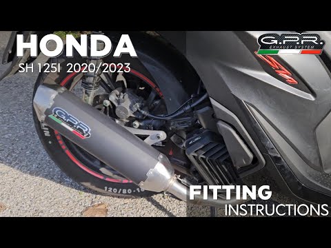 GPR-Exhaust---Pentascooter-RACING-Full-Line-for-SH-125-from-2020-to-2023-Dbkiller