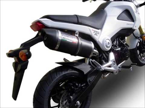 GPR-Exhaust---Deeptone-Inox-Full-Line-for-MSX-GROM-125-from-2018-to-2020-dB-Killer-Catalyst