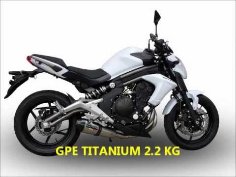 GPR-Exhaust---M3-Titanium-Natural-Full-Line-for-ER-6-N-F-from-2012-to-2016-dB-Killer-Catalyst