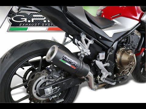 GPR-Exhaust---Powercone-Evo-Slip-on-for-CB-500-X-from-2016-to-2018-dB-Killer-Link-Pipe