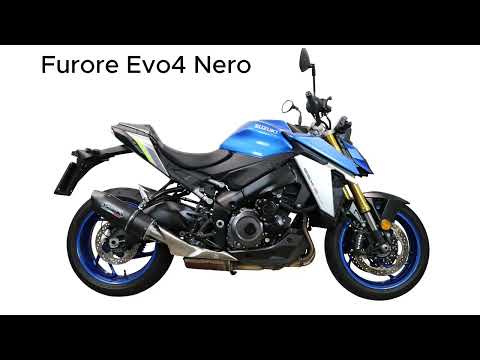 GPR-Exhaust---Furore-Evo4-Nero-Slip-on-for-Gsx-S-950-from-2015-to-2016-dB-Killer-Link-Pipe