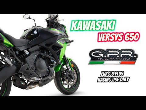 GPR-Exhaust---GP-Revo-Titanium-RACING-Full-Line-for-Versys-650-from-2023-to-2025-dB-Killer