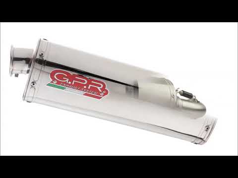 GPR-Exhaust---Trioval-Slip-on-for-FZR-1000-Ex-Up-from-1989-to-1990-dB-Killer-Link-Pipe