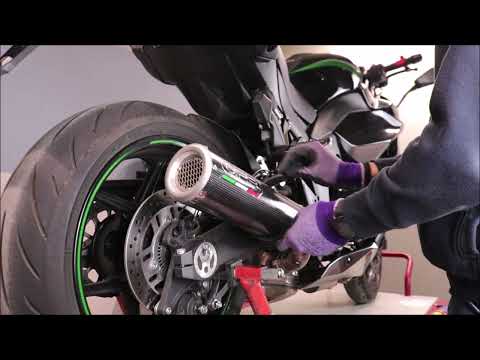 GPR-Exhaust---Albus-Evo4-Slip-on-for-Ninja-1000-SX-from-2021-to-2024-dB-Killer-Link-Pipe