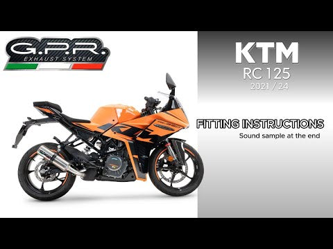 GPR-Exhaust---Furore-Nero-RACING-Slip-on-for-RC-125-from-2021-to-2024-Link-Pipe