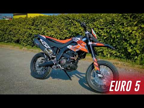 GPR-Exhaust---Furore-Evo4-Poppy-Slip-on-for-SX-125-from-2021-to-2024-dB-Killer-Link-Pipe-Catalyst