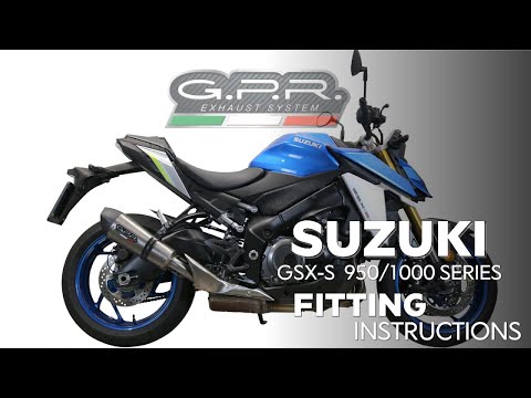 GPR-Exhaust---Powercone-Evo-Slip-on-for-Gsx-S-1000-GT-from-2017-to-2020-dB-Killer-Link-Pipe