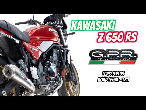 GPR-Exhaust---M3-Inox-Full-Line,-silencer-and-separate-header-for-Z-650-RS-from-2024-to-2025-dB-Killer-Catalyst
