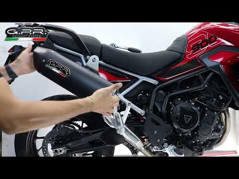 GPR-Exhaust---Hyper-Sonic-Black-Titanium-Slip-on-for-Tiger-900-GT-/-PRO-/-Rally-PRO-from-2024-to-2025-dB-Killer-Link-Pipe