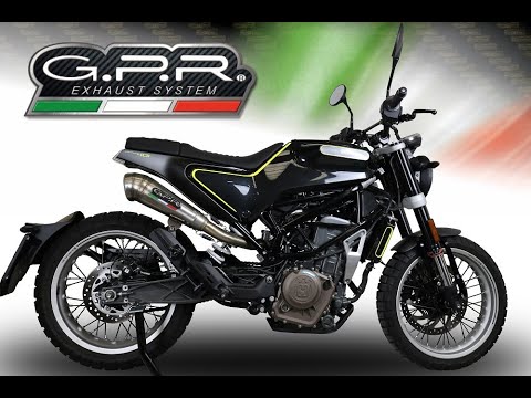 GPR-Exhaust---M3-Titanium-Natural-Mid-Line-for-Svartpilen-401-from-2018-to-2019-dB-Killer-Catalyst-