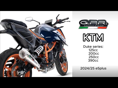 GPR-Exhaust---Powercone-Evo-Slip-on-for-DUKE-125-from-2024-to-2025-dB-Killer-Link-Pipe