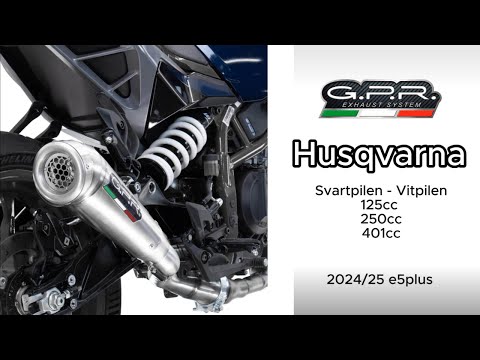 GPR-Exhaust---Powercone-Evo-Slip-on-for-Svartpilen-125-from-2024-to-2025-dB-Killer-Link-Pipe