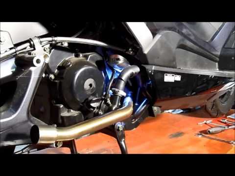 GPR-Exhaust---Evo4-Road-Full-Line-for-Downtown-350-from-2021-to-2023-dB-Killer-Catalyst
