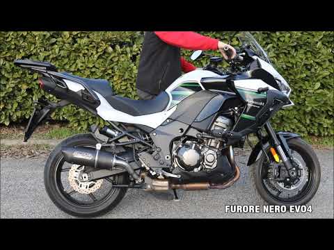 GPR-Exhaust---Furore-Evo4-Nero-Slip-on-for-Versys-1000-I.E.-from-2019-to-2020-dB-Killer-Link-Pipe