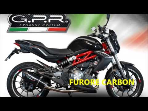 GPR-Exhaust---Furore-Evo4-Nero-Slip-on-for-BN-302-S-from-2017-to-2024-dB-Killer-Link-Pipe