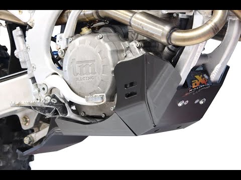AXP Racing - Xtrem HDPE Skid Plate for TM Racing EN250Fi 4T-EN300Fi 4T 2022-2024