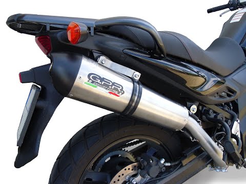 GPR-Exhaust---Trioval-Mid-Line-for-V-Strom-DL650-from-2012-to-2016-dB-Killer-Catalyst-