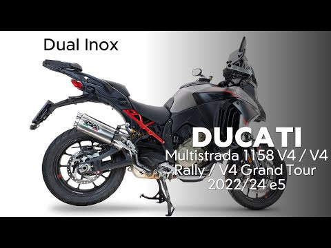 GPR-Exhaust---Dual-Inox-Slip-on-for-Multistrada-V4-S-from-2022-to-2024-dB-Killer-Link-Pipe