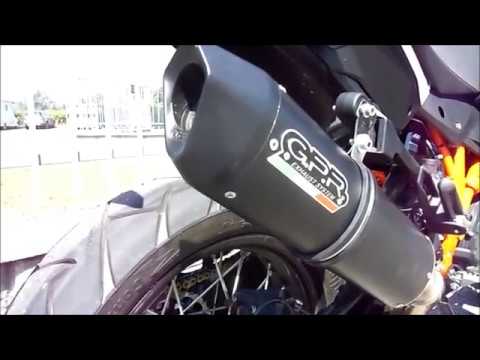 GPR-Exhaust---Dual-Poppy-Slip-on-for-LC-8-Adventure-1050-from-2015-to-2016-dB-Killer-Link-Pipe
