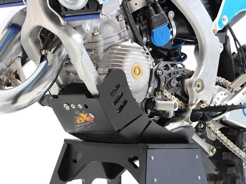 AXP Racing - Xtrem HDPE Skid Plate for TM Racing EN125Fi 2T-EN144Fi 2T 2022-2023