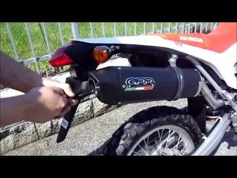 GPR-Exhaust---Furore-Nero-Slip-on-for-CRF-250-M-from-2013-to-2016-dB-Killer-Link-Pipe-Catalyst
