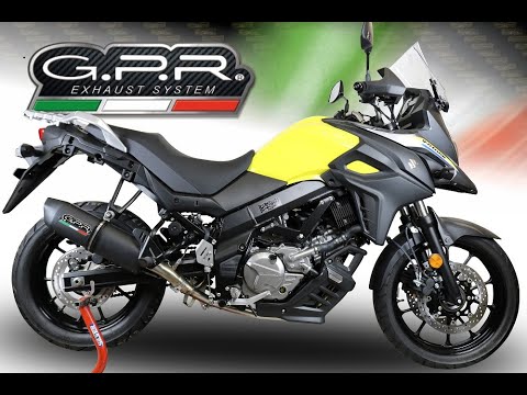 GPR-Exhaust---Albus-Evo4-Mid-Line-for-V-Strom-DL650-from-2017-to-2020-dB-Killer-Catalyst-