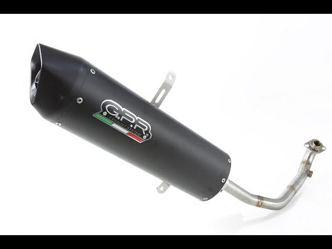 GPR-Exhaust---Evo4-Road-Full-Line-for-Agility-200-I.E.-R16-PLUS-from-2010-to-2014-dB-Killer-Catalyst