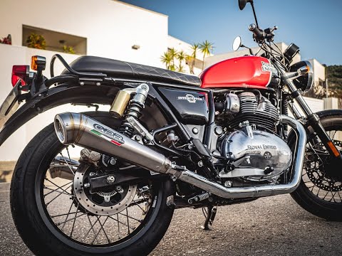 GPR-Exhaust---Powercone-Evo-Double-Slip-on-for-Continental-650-from-2019-to-2020-dB-Killer-Link-Pipe-Catalyst