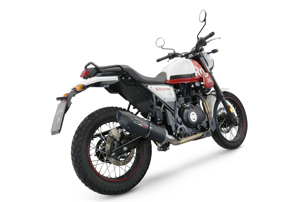 GPR-Exhaust---Furore-Evo4-Nero-Slip-on-for-Scram-411-from-2022-to-2024-dB-Killer-Link-Pipe-Catalyst