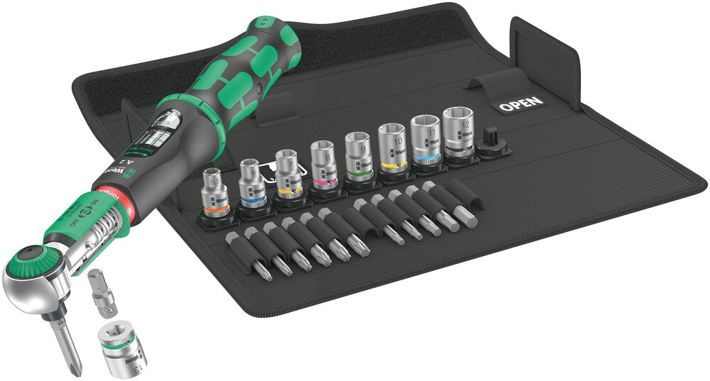 Wera Tools - Safe-Torque A 2 Set 1, 1/4" hexagonal, 2-12 Nm