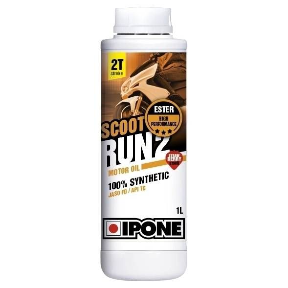 IPONE - Scoot Run 2 Motor Oil - Strawberry Scented