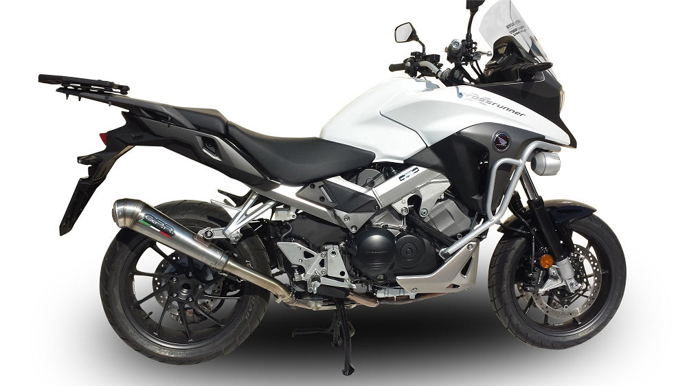 GPR-Exhaust---Powercone-Evo-Slip-on-for-Crossrunner-800-VFR-800-X-from-2015-to-2016-dB-Killer-Link-Pipe