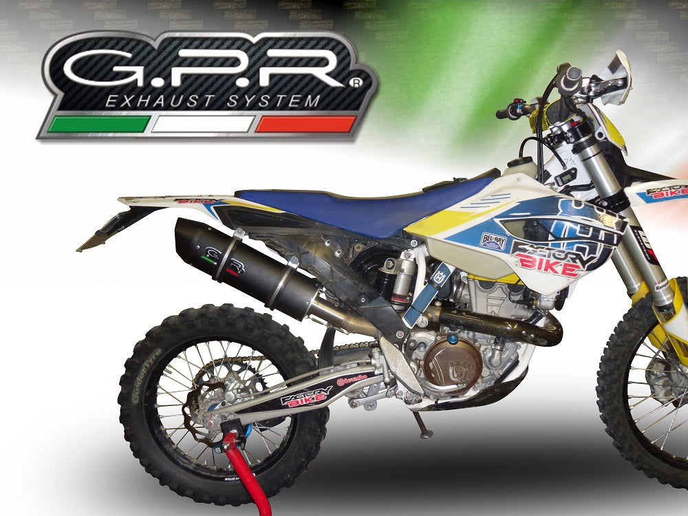 GPR-Exhaust---Furore-Nero-Slip-on-for-FE-350-from-2014-to-2016-dB-Killer-Link-Pipe