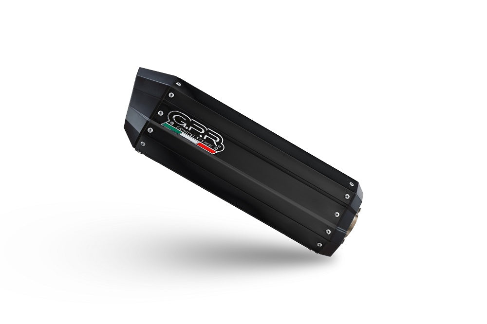 GPR-Exhaust---Hyper-Sonic-Black-Titanium-Slip-on-for-F-800-GS-from-2016-to-2018-dB-Killer-Link-Pipe