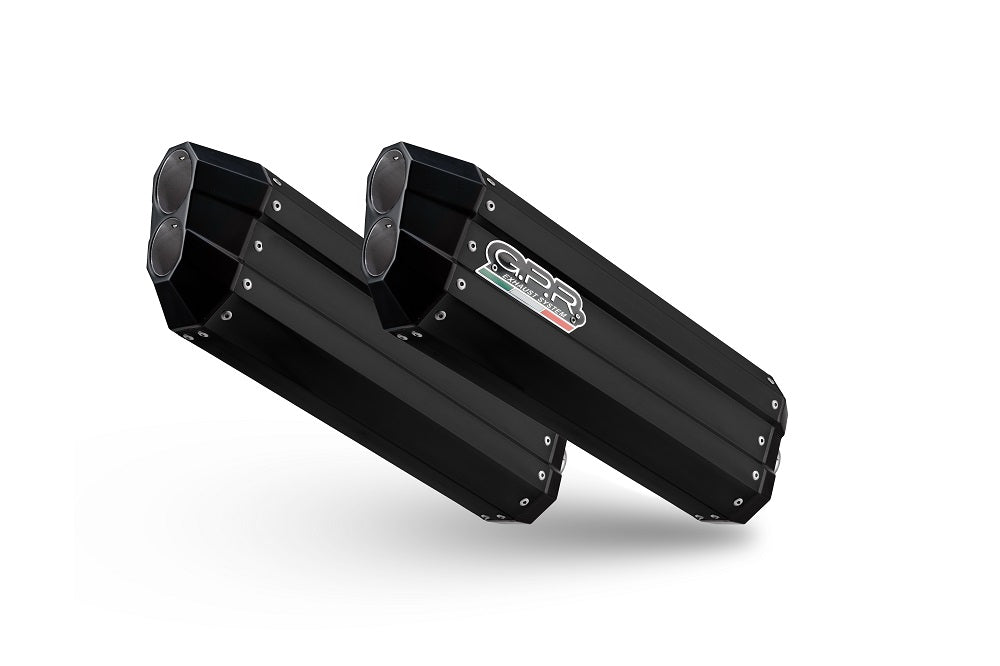 GPR-Exhaust---Hyper-Sonic-Black-Titanium-Double-Slip-on-for-K-1600-GT-from-2017-to-2021-dB-Killer-Link-Pipes
