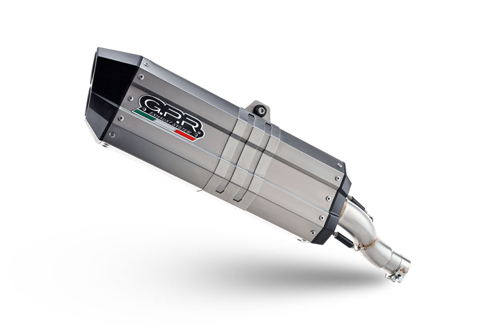 GPR-Exhaust---Hyper-Sonic-Titanium-Slip-on-for-F-800-GS-from-2024-to-2025-dB-Killer-Link-Pipe