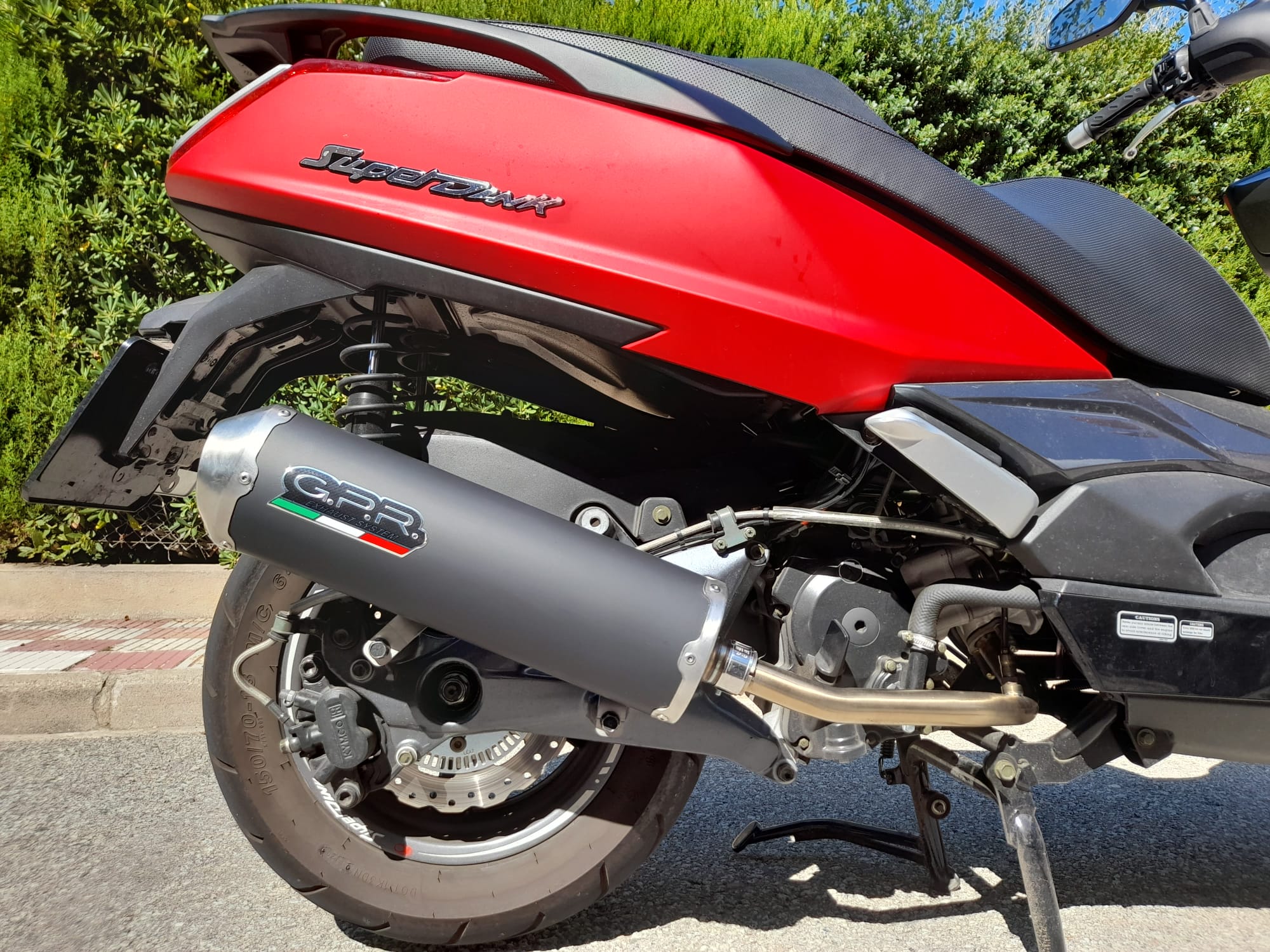 GPR-Exhaust---Evo4-Road-Full-Line-for-Downtown-125-from-2021-to-2023-dB-Killer-Catalyst