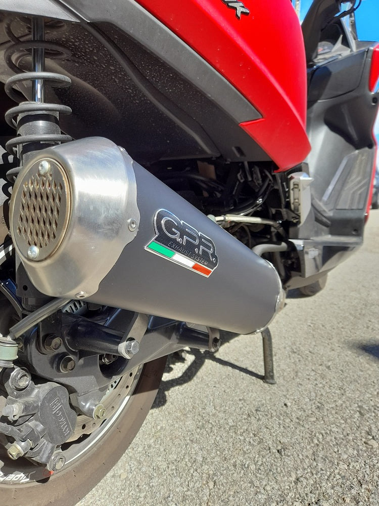 GPR-Exhaust---Evo4-Road-Full-Line-for-Downtown-125-from-2021-to-2023-dB-Killer-Catalyst