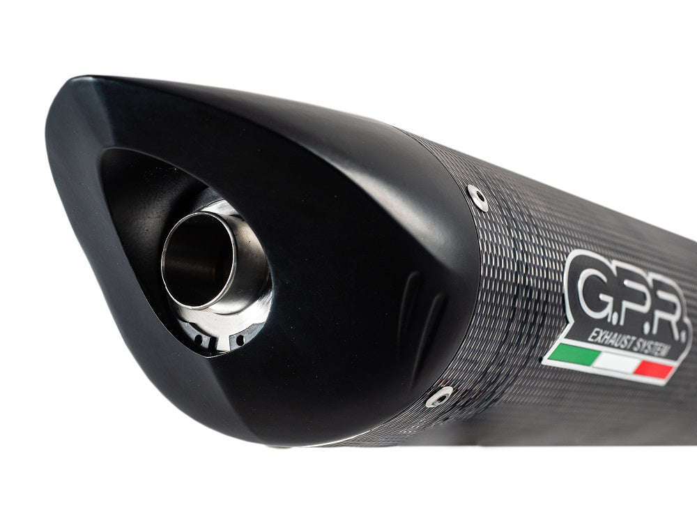 GPR-Exhaust---Tiburon-Poppy-Slip-on-for-Daytona-675-from-2006-to-2008-dB-Killer-Link-Pipe