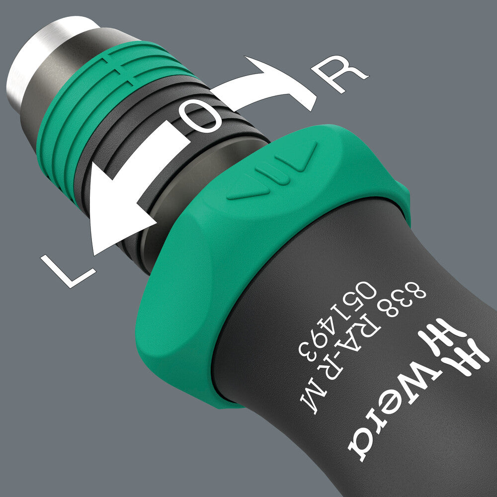 Wera Tools - Kraftform Kompakt 838 RA-R M Set 1