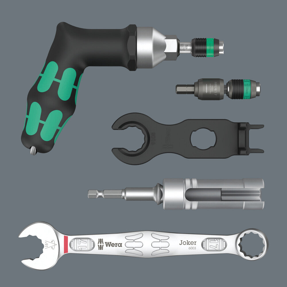 Wera Tools - 9524 Photovoltaic mounting tool set 1