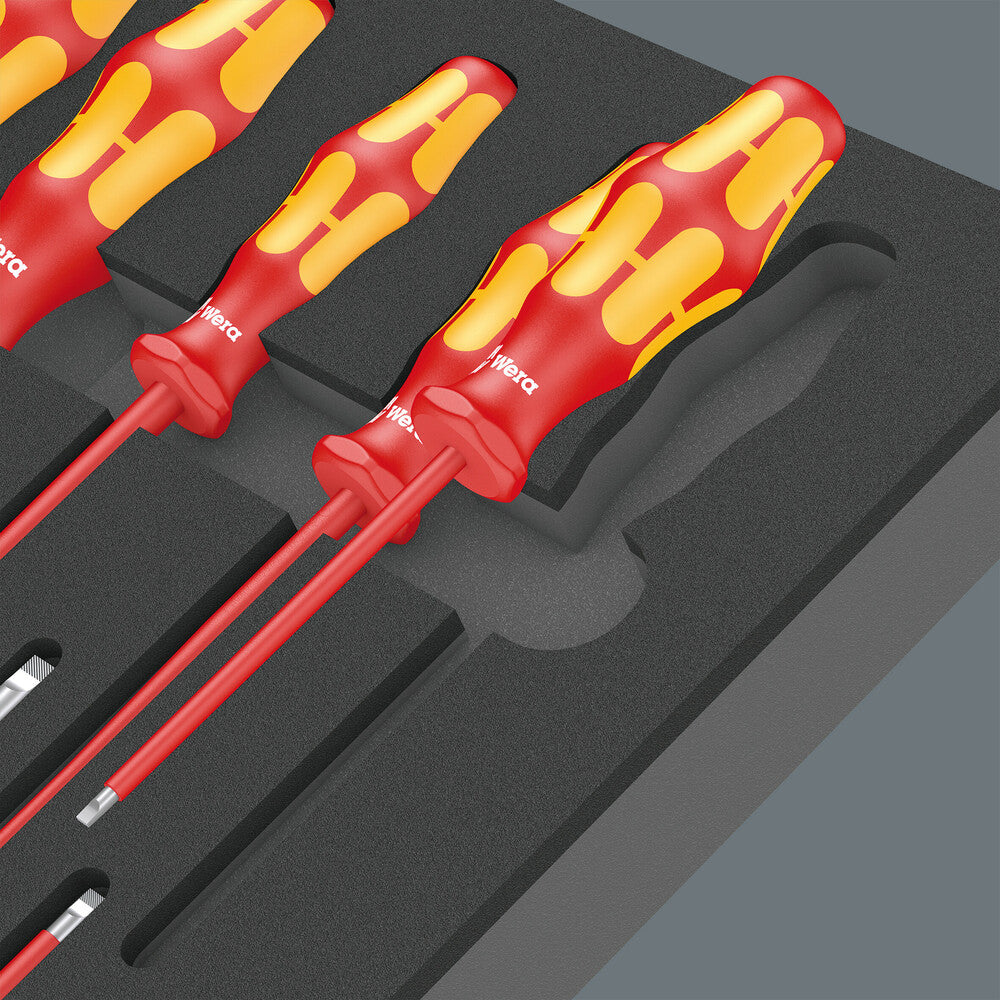 Wera Tools - 9711 Foam insert VDE screwdriver set 1