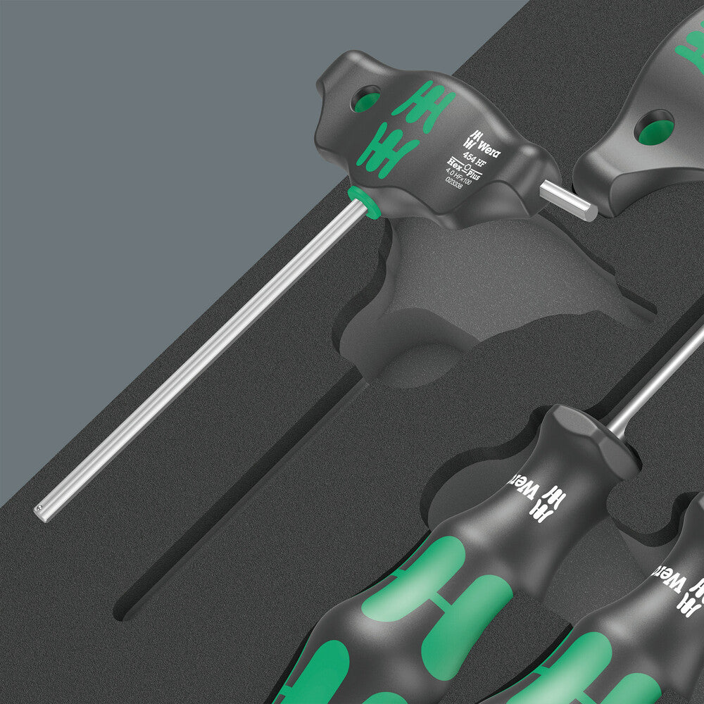 Wera Tools - 9713 Foam insert Hex screwdriver set 1