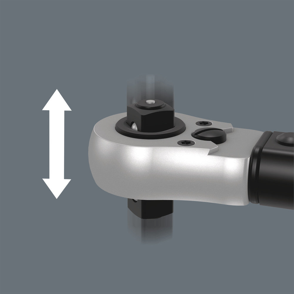 Wera Tools - Click-Torque C 2 Push R/L adjustable torque wrench for clockwise and anti-clockwise torque-control, 20-100 Nm
